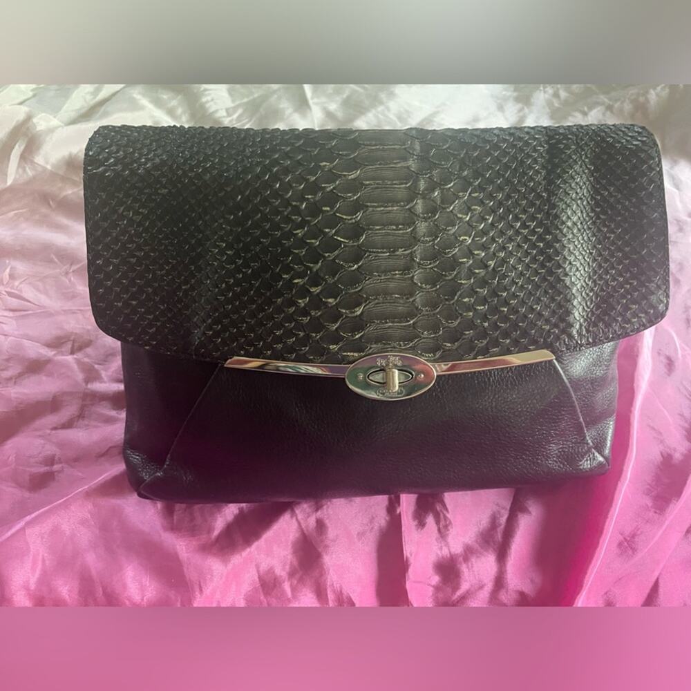 Coach Madison Python Glitter Shoulder Bag - Euc - image 2